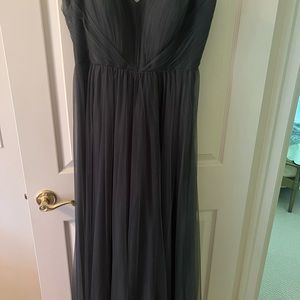 Revelry Bridesmaid Penelope Tulle Dress Eucalyptus size 8/10